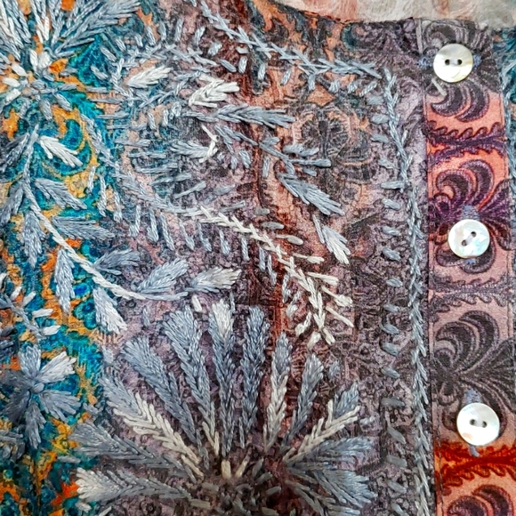 Sevya silky tunic xxl to 1x - Picture 3 of 16